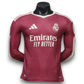 Camiseta Real Madrid 2026-2027 Alternativa Manga Larga – Version Pro Player
