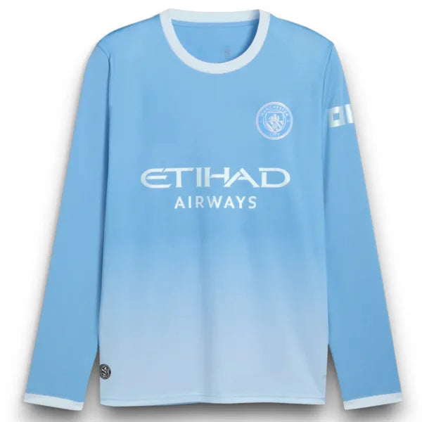 Camiseta Manchester City 2026-2027 Local Manga Larga