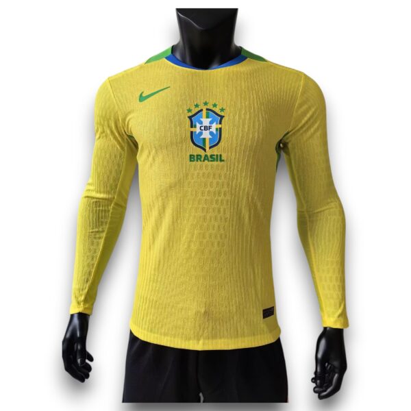 Camiseta Brasil 2025 Local Manga Larga – Version Pro Player