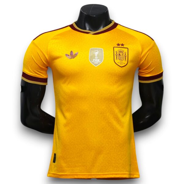 Camiseta España 2026-2027 Edición Golden Especial Dos Estrellas – Versión Pro Player