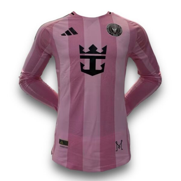 Camiseta Inter de Miami 2025-2026 Local Manga Larga – Versión Pro Player