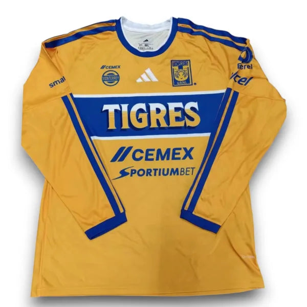 Camiseta Tigres UANL 2026-2027 Local Manga Larga