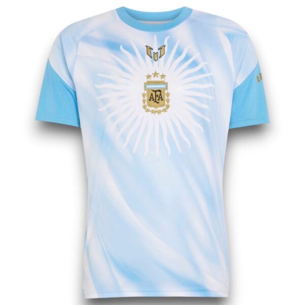 Camiseta Argentina Prepartido Edición Especial Messi