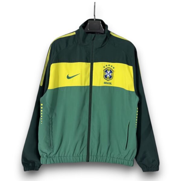 Chaqueta Brasil Cortavientos Verde