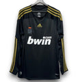 Camiseta Real Madrid 2009-2010 Visitante Manga Larga