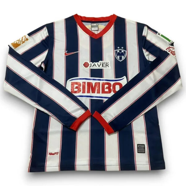 Camiseta Monterrey 2009-2010 Local Manga Larga