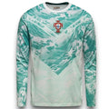 Camiseta Portugal 2026-2027 Visitante Manga Larga