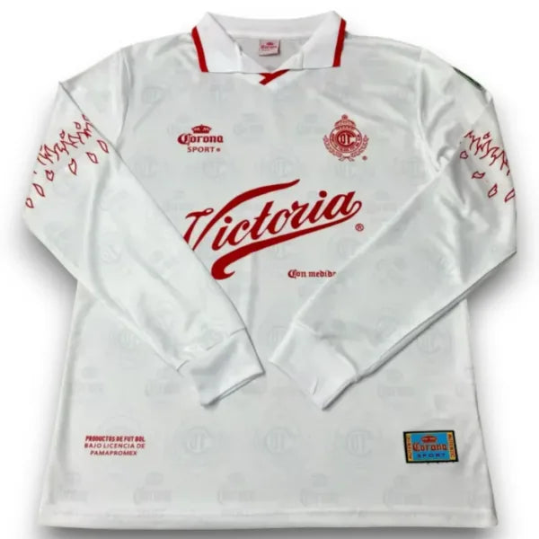 Camiseta Deportivo Toluca 1996-1997 Visitante Manga Larga